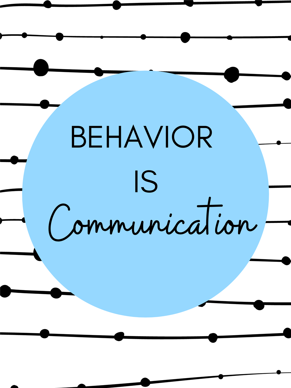 Behavior is Communication